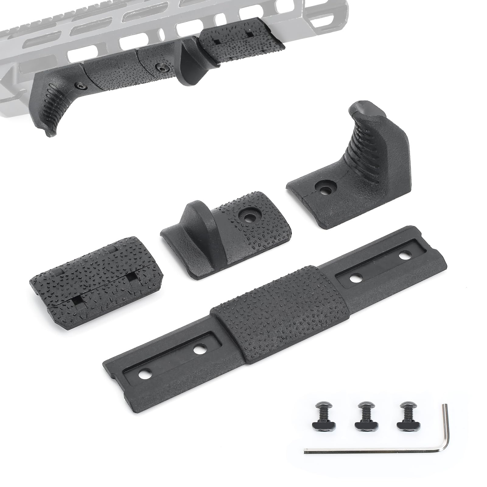 SLR ドットサイトマウント　バリケードストップ　ハンドストップ　4点セット hercules-gear_aa-part-30-de